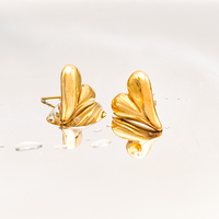 Boucles d'oreilles clous en acier inoxydable EManco, style hip-hop minimaliste coréen, pour femmes