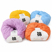 Sustainable Blended Cotton Baby Handkniting Crochet Yarn Baby Knitting Crochet Hand