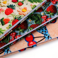 Vente chaude Carnet à broderies fait main à la fraise Populaire à Taïwan pour les notes amusantes quotidiennes et l'utilisation occasionnelle