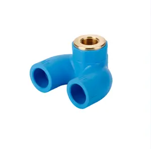 Hot selling professional factory supply ppr pipe fittings price durable red line hot water ppr pipe