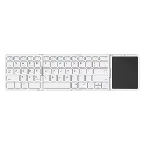 Teclado Plegable Táctil Recargable BT para IOS, Android, Windows, Mac <span class=keywords><strong>OS</strong></span>, Mini Teclado Inalámbrico Portátil Plegable para Teléfono, <span class=keywords><strong>iPad</strong></span> - Product Image 5