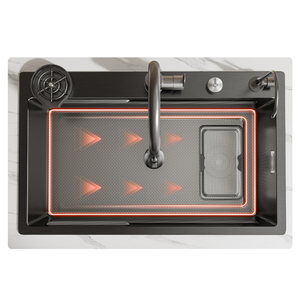 Panier de drainage triangulaire de la tête de dragon de pluie volant, bouton d'interrupteur de piano contrôle indépendamment l'é - Product Image 6