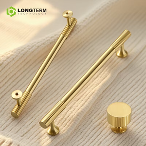 Katı pirinç yüksek kalite dolap kolu çekin Anti-pas mobilya çekmece kolu topuzu - Product Image 1