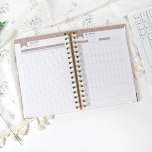 Tùy chỉnh in ấn ngân sách kế hoạch mục tiêu bìa cứng để làm danh sách tiết kiệm thách thức kế hoạch tài chính hàng ngày hàng tháng hình ảnh Ngân sách máy tính xách tay - Product Image 5