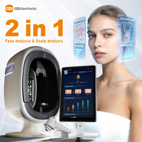 Escáner Facial Inteligente 3D con IA y Analizador de Cuero Cabelludo, Modelo 2026, Pantalla de 15.6 y 21.5 Pulgadas, Analizador de Cabello y Piel