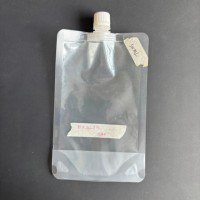 En stock – Sachet souple transparent de qualité alimentaire avec bec verseur, 50 à 500 ml, pour l'emballage de boissons, pâtes et condiments