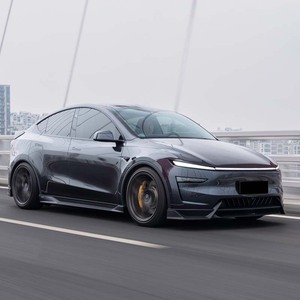 テスラ モデル Y ジュニパー 2025+ 用 ABS スポーツ フロントリップ サイドスカート リアディフューザー アップグレード アクセサリー ボディキット 卸売 - Product Image 6