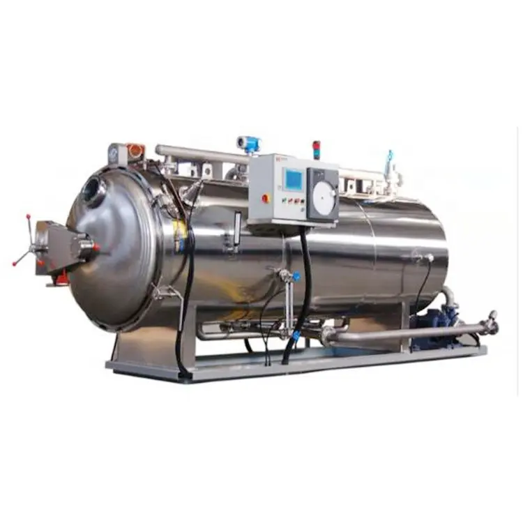 Food Processing Steam Retort Autoclave Sterilizer Machinery
