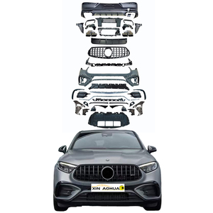 2024 vendre beaucoup de <span class=keywords><strong>prix</strong></span> préférentiel pour <span class=keywords><strong>Mercedes</strong></span> Benz C254 <span class=keywords><strong>GLC</strong></span> coupé mise à niveau GLC63 <span class=keywords><strong>AMG</strong></span> coupé kit de carrosserie becquet de calandre - Product Image 1