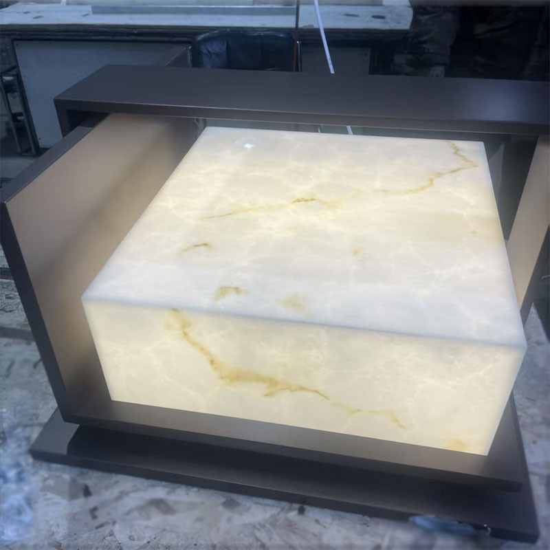 Light Transmitting Stone Glass For Hotel Lobby Decor Decorative ...
