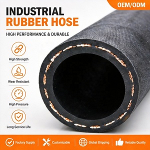 Tuyau en caoutchouc EPDM résistant aux hautes températures de 1/2 pouce, personnalisable <span class=keywords><strong>avec</strong></span> renfort en fil d'acier pour la découpe de tuyaux hydrauliques - Product Image 1