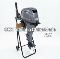 Mesin Motor Tempel Bensin 4-Tak OEM YAMAHA Enduro F20S/L 20HP Baru, Kompatibel dengan YAMAHA F20CMHS/L Buatan China