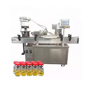 Small Plastic Glass Bottle Vial Filling Machine Oral Liquid Sold By Manufacturers