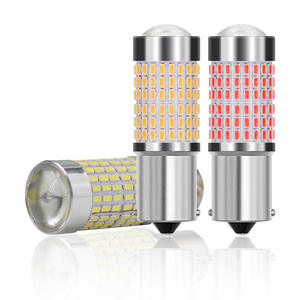 Luces LED Estroboscópicas T20 7440 W21W WY21W para Freno de Coche, Modelo Aygo, Nuevas, 3014 144SMD - Product Image 4