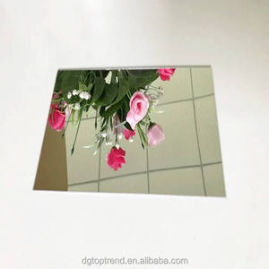 TOPTREND Safe Non-Fragile <b>Acrylic</b> <b>Mirror</b> Sheets 1.8mm Thick TP-210*297mm Multicolor Customizable Cutting Service for Home - Product Image 3