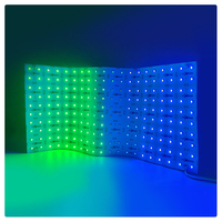 PERFECTO RGBW direccionable de alta calidad 500*250mm SMD5050 (4 en 1) Panel brillante Hoja LED de retroiluminación cortable flexible