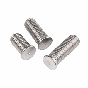 Wanqian Fasteners 304 Stainless Steel Spot Welding Screws M4 M5 M6 M8 Round Head Standard Thread Metric - Product Image 1