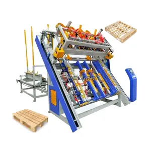 Factory Direct Supply Automatic Pallet Assembly Machine Pallet Nailing Making Machine For Woodworking