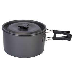 Juego de utensilios de cocina para exteriores Db de 12 piezas, ollas y sartenes de aluminio para acampar con taza, tenedor, cuchara y cuchillo para senderismo y picnic. - Product Image 3