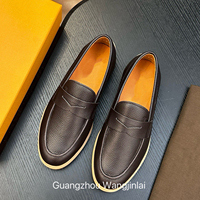 Mocassins Homme d'Été Respirants à Bout Pointu Style Designer Italien de Haute Qualité avec Détail de Couture – Idéaux pour le Quotidien