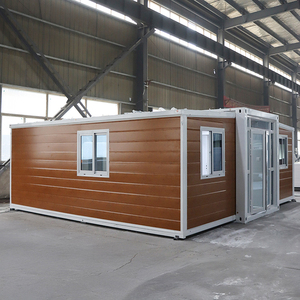 Casa de contenedores móvil prefabricada hecha en China, diseño plegable <span class=keywords><strong>alto</strong></span> con material de Panel sándwich, precio competitivo - Product Image 2