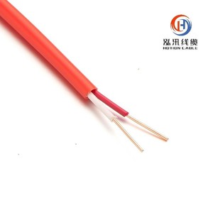 Câble d'alarme incendie HOTION CAT 3, 2 conducteurs * 1,5 mm, gaine rouge, isolation en caoutchouc silicone, BS6387 EN50200 PH30, 500 m - Product Image 4