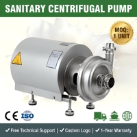 Pompa Centrifuga Sanitaria KEDUN KDP 10T/h per Fabbriche Lattiero-Casearie e Casearie Brasiliane, Motore in Acciaio Inox, Bassa Pressione, Garanzia 1 Anno