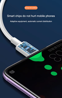Best kabel Data pengisian daya USB tipe-c, kabel Data pengisian daya Super cepat 6A 66W cocok untuk iPhone SAMSUNG USB-C