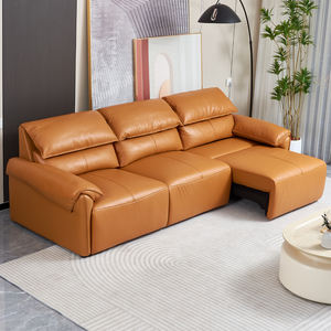 चीन फर्नीचर कमरे के लिए कमरे के चमड़े के सोफे के लिए लक्जरी कमरे के चमड़े के सोफे के लिए लक्जरी सेट - Product Image 3