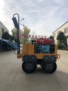 90% nuevo origen de alta calidad precio barato usado pequeño de mano de acero doble ruedas STORIKE SVH50 rodillo de carretera para la venta - Product Image 3