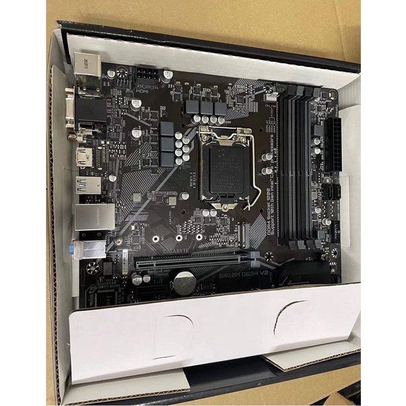 Gigabyte B460M DS3H V2 Motherboard - 100% Original Intel Chipset