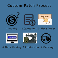 Patchs tactiques drapeau américain 3D en PVC avec crochet pour sacs à dos de randonnée, gilets de chasse, équipement d'aventure en plein air