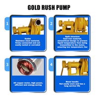 Pompe d'aspiration d'or DINGAO série ZK 20-1200 M³/h à haute efficacité et longue durée de vie pour l'extraction d'or alluvionnaire