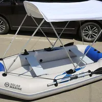 Newbility Thời Trang Kayak Đại Dương Trong Suốt PVC Nước Inflatable Thuyền Kayak