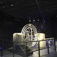 Panneau LED Starlight pour cinéma maison, salle de banquet, théâtre, plafond décoratif scintillant