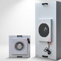 Sistem FFU Modular Baru H13 HEPA Desain Plug-and-Play untuk Ruang Bersih Laboratorium |   Filter Udara Aluminium Ukuran Sesuai Pesanan Tersedia