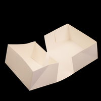 Nouvelles Boîtes d'Emballage Blanches pour Cupcakes, Design 2025, Vente Chaude, pour Gâteaux Individuels