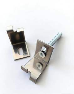 ऊपर संगमरमर कोण ब्रैकेट स्टेनलेस स्टील 201 ऊपर और नीचे पत्थर के क्लैडिंग फिक्सिंग सिस्टम संगमरमर कोण - Product Image 4