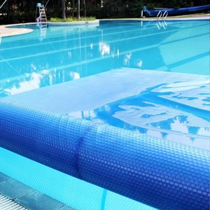 Couverture de <span class=keywords><strong>piscine</strong></span> protectrice 400 <span class=keywords><strong>microns</strong></span> <span class=keywords><strong>bulle</strong></span> bleue grandes piscines à couverture solaire flottantes pour <span class=keywords><strong>piscine</strong></span> souterraine - Product Image 3