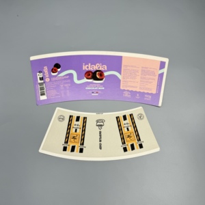 Ventouses en papier laminé PE simple et double de haute qualité, vierges ou imprimées, 2-32 oz, pour la fabrication de gobelets en papier par machine - Product Image 6