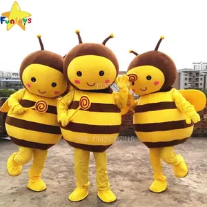 Funtoys Mewah Lebah Madu Cosplay Maskot Kostum untuk Orang Dewasa