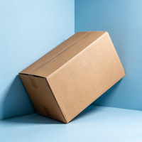 Carton d'expédition ondulé écologique et recyclable TongKun, conception personnalisée avec logo de marque pour la logistique