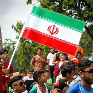 2026 Vente en gros Drapeaux à main Iran et huit pays d'Asie en polyester pour la décoration de la Journée nationale - Product Image 5