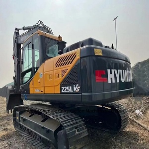 Excavadora Usada Original de Corea, Hyundai 225 225LC, Máquina de 20 Toneladas, 22 Toneladas, Excavadora Hyundai 220 215 225 de Segunda Mano - Product Image 1