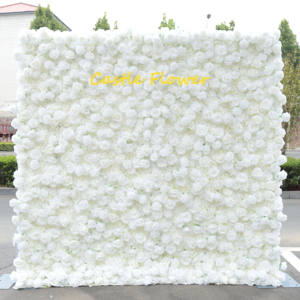 O-W027 IGH uality 5D ilk LOTH oll P lower inferior todos los Customizado Hite ururtain lower inferior ecorativo todos los ackackdrop 8ft x 8ft - Product Image 6