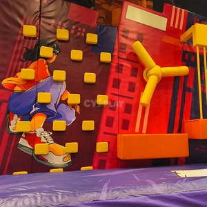 Muro de Obstáculos Personalizado con Temática de Juegos Comerciales, Super Desafío - Product Image 2