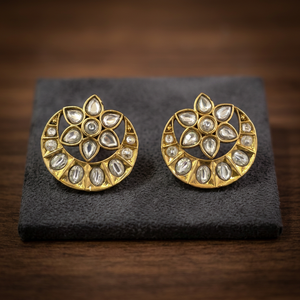 Buy Handmade Export Quality Antique Tops with Matte Gold Plating 233096 - Product Image 2