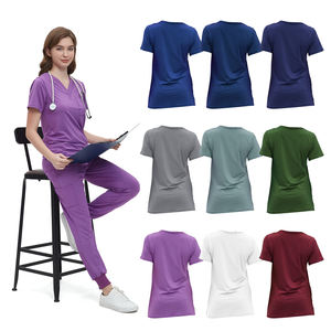 Precios bajos, venta al por mayor, conjuntos <span class=keywords><strong>de</strong></span> uniformes <span class=keywords><strong>de</strong></span> <span class=keywords><strong>enfermera</strong></span> <span class=keywords><strong>de</strong></span> hospital, <span class=keywords><strong>bata</strong></span> quirúrgica suave y cómoda, traje médico <span class=keywords><strong>de</strong></span> <span class=keywords><strong>enfermera</strong></span> <span class=keywords><strong>de</strong></span> poliéster - Product Image 2