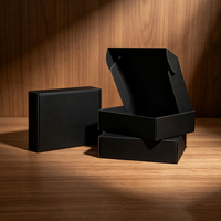 Boîte d'emballage légère et pliable en carton ondulé pour livraison e-commerce, personnalisable avec impression, pour petits articles