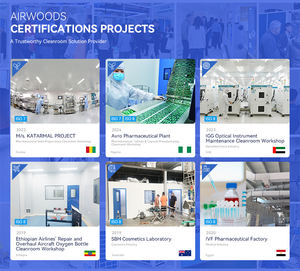 Sistema Modular portátil Gmp, paneles sándwich de pared, industria de techo, equipo de sala limpia sin polvo - Product Image 5